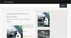 Desktop Screenshot of craneandriggingsafety.com